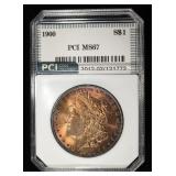 1900 MORGAN DOLLAR PCI SUPERB GEM BU