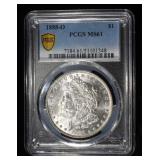 1888-O MORGAN DOLLAR PCGS MS-61