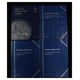 (4) LINCOLN HEAD CENT COLLECTION WHITMAN