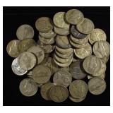 (50) WAR NICKELS