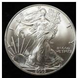 2003 AMERICAN SILVER EAGLE