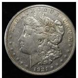 1921-S MORGAN DOLLAR