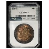 1897-S MORGAN DOLLAR PCI GEM BU