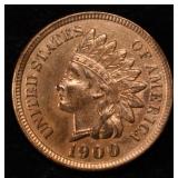 1900 INDIAN CENT UNC