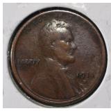 1914-D WHEAT CENT VF/XF