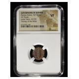 AD 59-62 PORCIUS FESTUS AE PRUTAH NGC VF