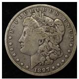 1897-O MORGAN DOLLAR