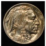 1915 BUFFALO NICKEL GEM BU