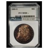 1882-O MORGAN DOLLAR PCI SUPERB GEM BU