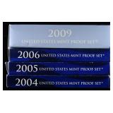 2004-2006 & 2009 PROOF SETS