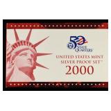 2000 SILVER PROOF SET