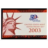 2003 SILVER PROOF SET