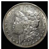 1893 MORGAN DOLLAR XF/AU