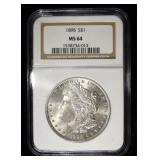 1898 MORGAN DOLLAR NGC MS-64
