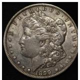 1899-O MICRO 'O' MORGAN DOLLAR AU