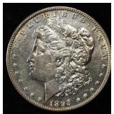 1893 MORGAN DOLLAR AU/BU