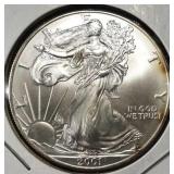 2001 AMERICAN SILVER EAGLE