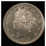 1897 LIBERTY 'V' NICKEL GEM PROOF