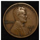 1915-S WHEAT CENT XF