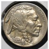 1929-S BUFFALO NICKEL CH BU