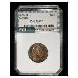 1916-D BARBER QUARTER PCI SUPERB GEM BU