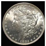 1882-O/S MORGAN DOLLAR CH BU