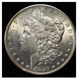 1880-O MORGAN DOLLAR AU/BU