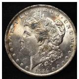 1884-O MORGAN DOLLAR BU