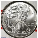 2018 AMERICAN SILVER EAGLE