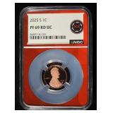 2025-S SHIELD CENT NGC PF69 RD UC