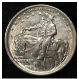 1925 STONE MOUNTAIN COMMEM HALF AU/BU