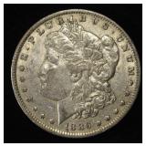 1886-O MORGAN DOLLAR XF/AU