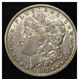 1892-O MORGAN DOLLAR XF/AU