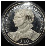 CIVIL WAR APPROX 0.7 OZ .999 SILVER ROUND