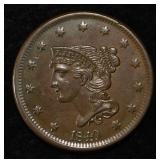 1840 LARGE CENT CH BU BN