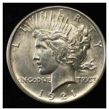 1921 PEACE DOLLAR