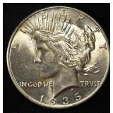 1935 PEACE DOLLAR CH BU