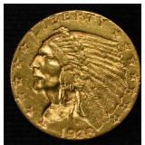 1928 $2.50 INDIAN GOLD CH TO GEM BU