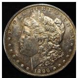 1896 MORGAN DOLLAR BU PL