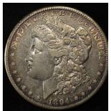 1894-S MORGAN DOLLAR XF/AU