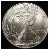 2003 AMERICAN SILVER EAGLE