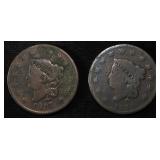 1817 15 STARS & 1819 LARGE CENTS