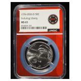 1776-2026-D ENDURING LIBERTY HALF DOLLAR NGC MS-65