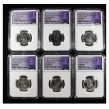 (6) COCA COLA INDIO CA NGC GENUINE