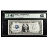1928A $1 SILVER CERTIFICATE PMG 65 EPQ