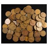 (104) WHEAT CENTS FROM THE TEENS