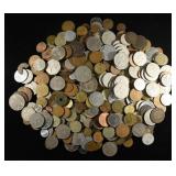 5 LBS FOREIGN COINS NON- SILVER