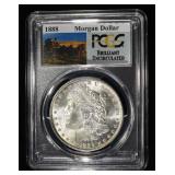 1888 MORGAN DOLLAR PCGS BU