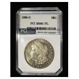 1896-O MORGAN DOLLAR PCI BU PL