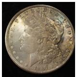 1889 MORGAN DOLLAR GEM ORIG UNC GREAT COLOR